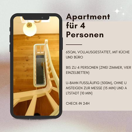 Apartment Fur 4 Personen 杜塞尔多夫 外观 照片